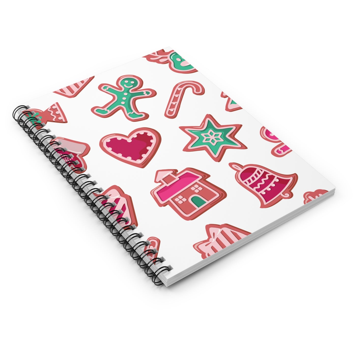Christmas Cookies Spiral Notebook