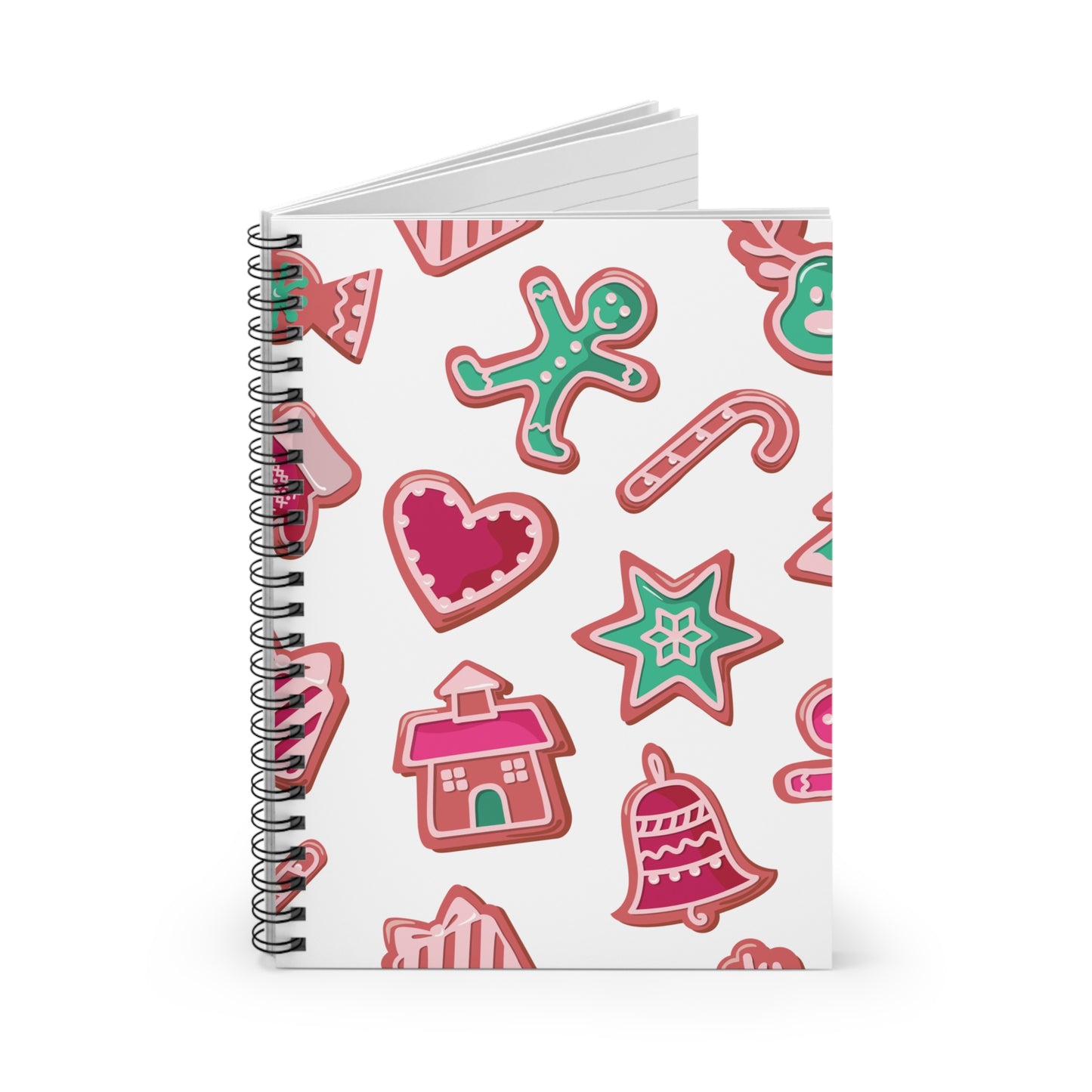 Christmas Cookies Spiral Notebook