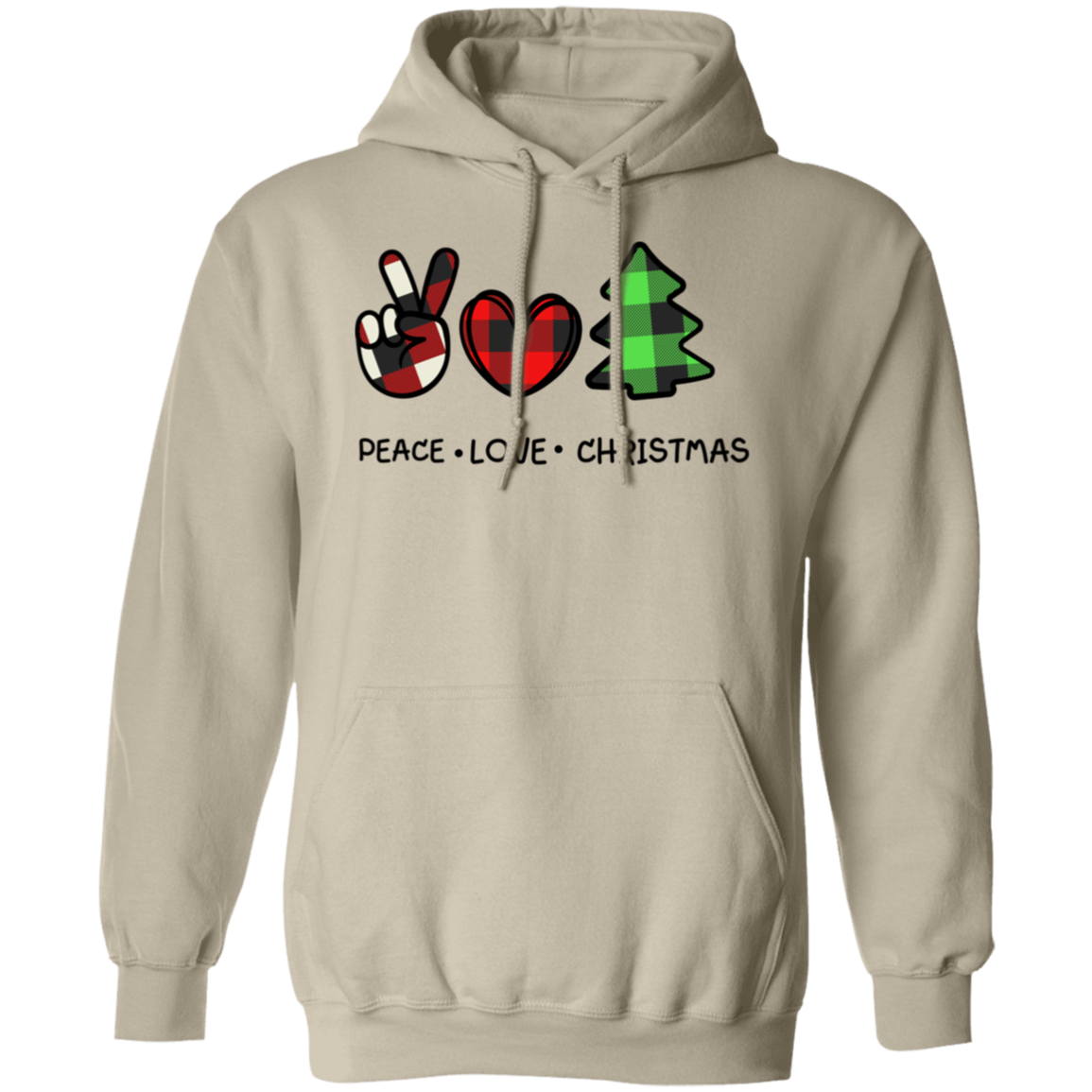 Peace Love Christmas Sweatshirt