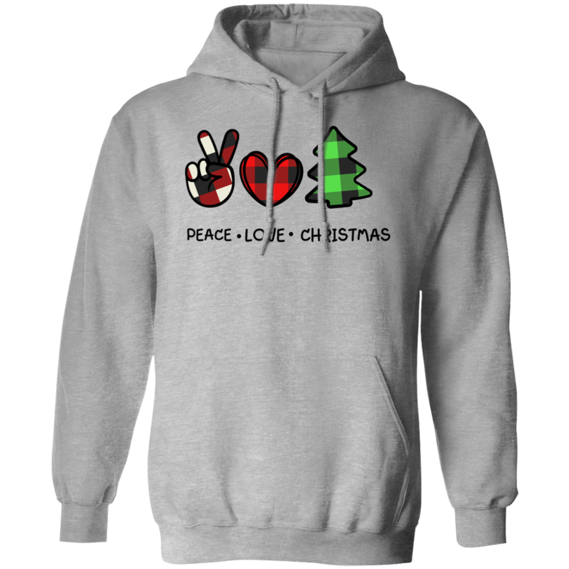 Peace Love Christmas Sweatshirt