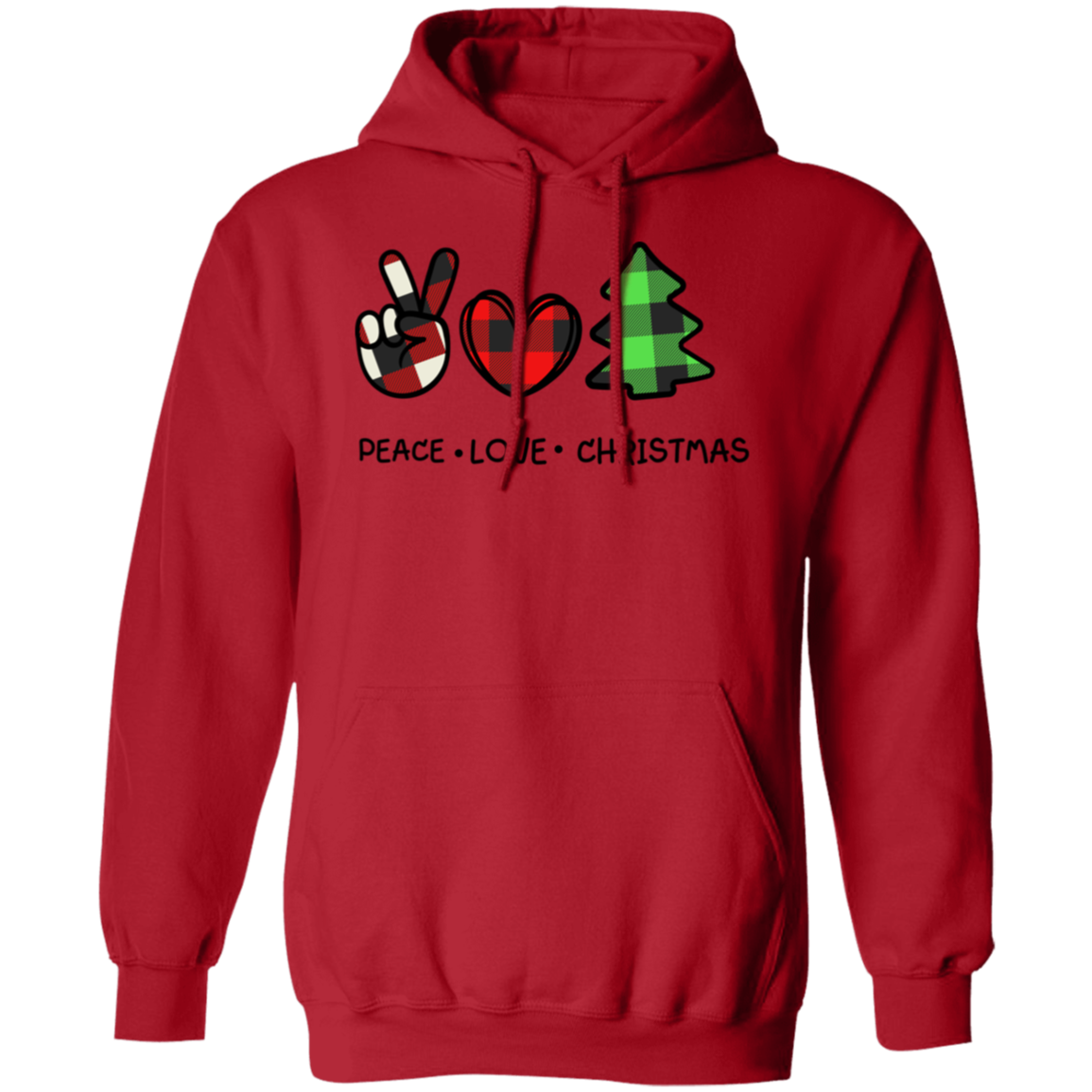 Peace Love Christmas Sweatshirt