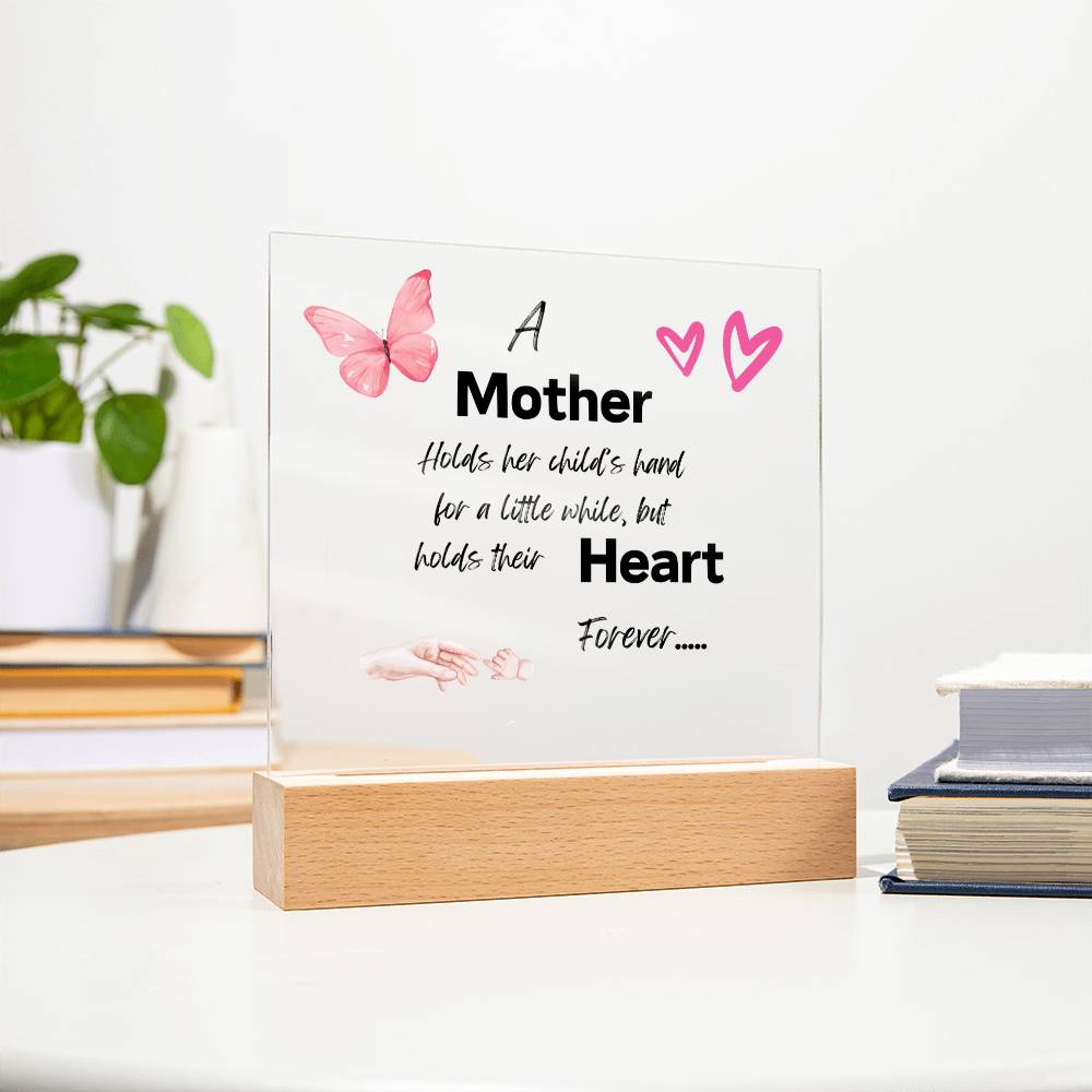 Acrylic Plaque for Mother | Mother's Day Gift
