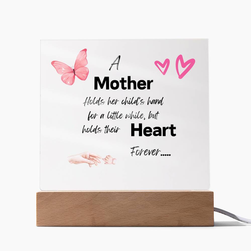 Acrylic Plaque for Mother | Mother's Day Gift