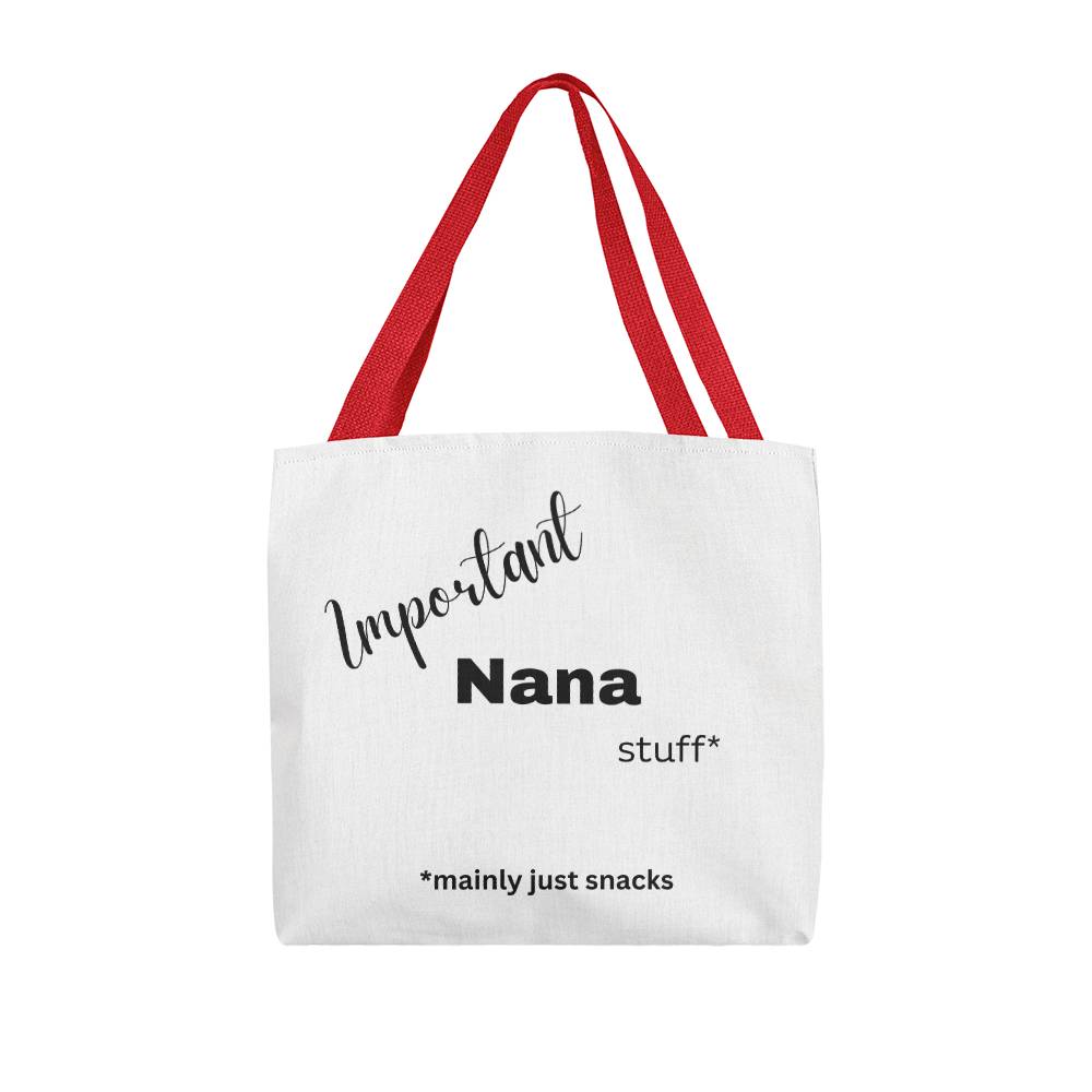 Important Nana Stuff Tote Bag