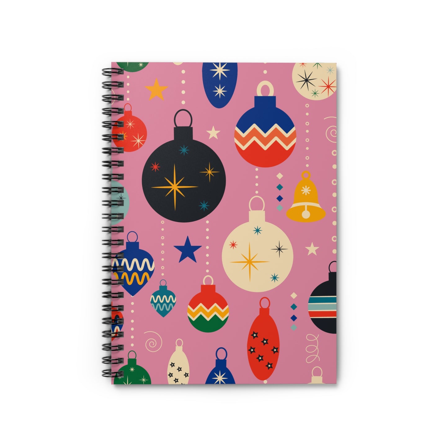 Christmas Ornaments Spiral Notebook