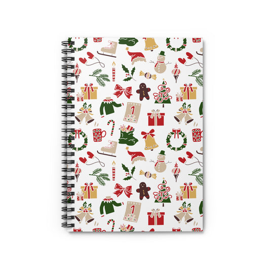 Christmas Things Spiral Notebook