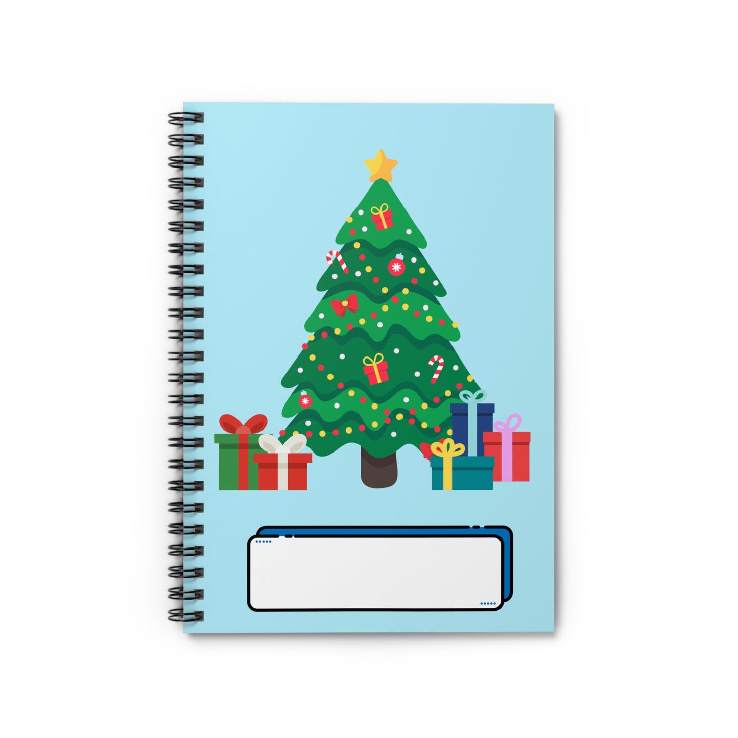 Children's Christmas Spiral Notebook - Christmas Tree