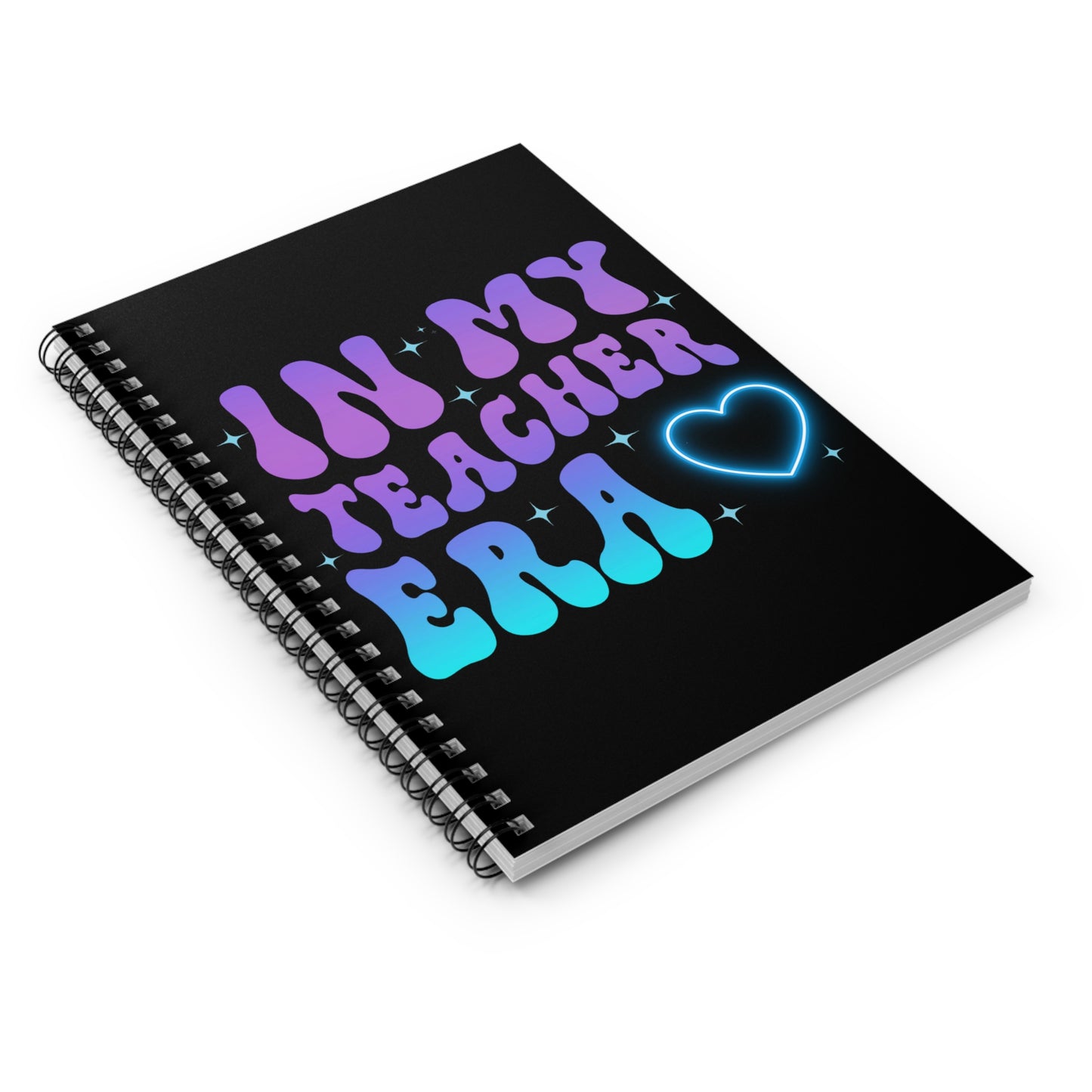 In My Teacher Era - Spiral Notebook - Ruled Line