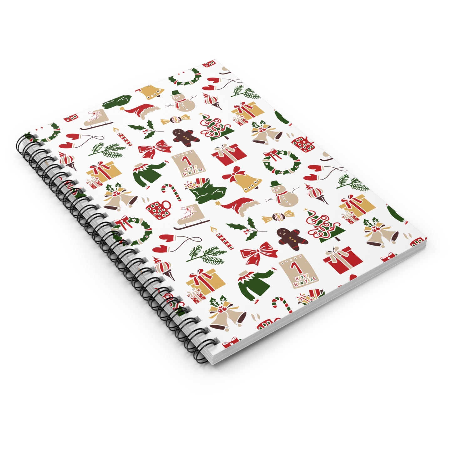 Christmas Things Spiral Notebook