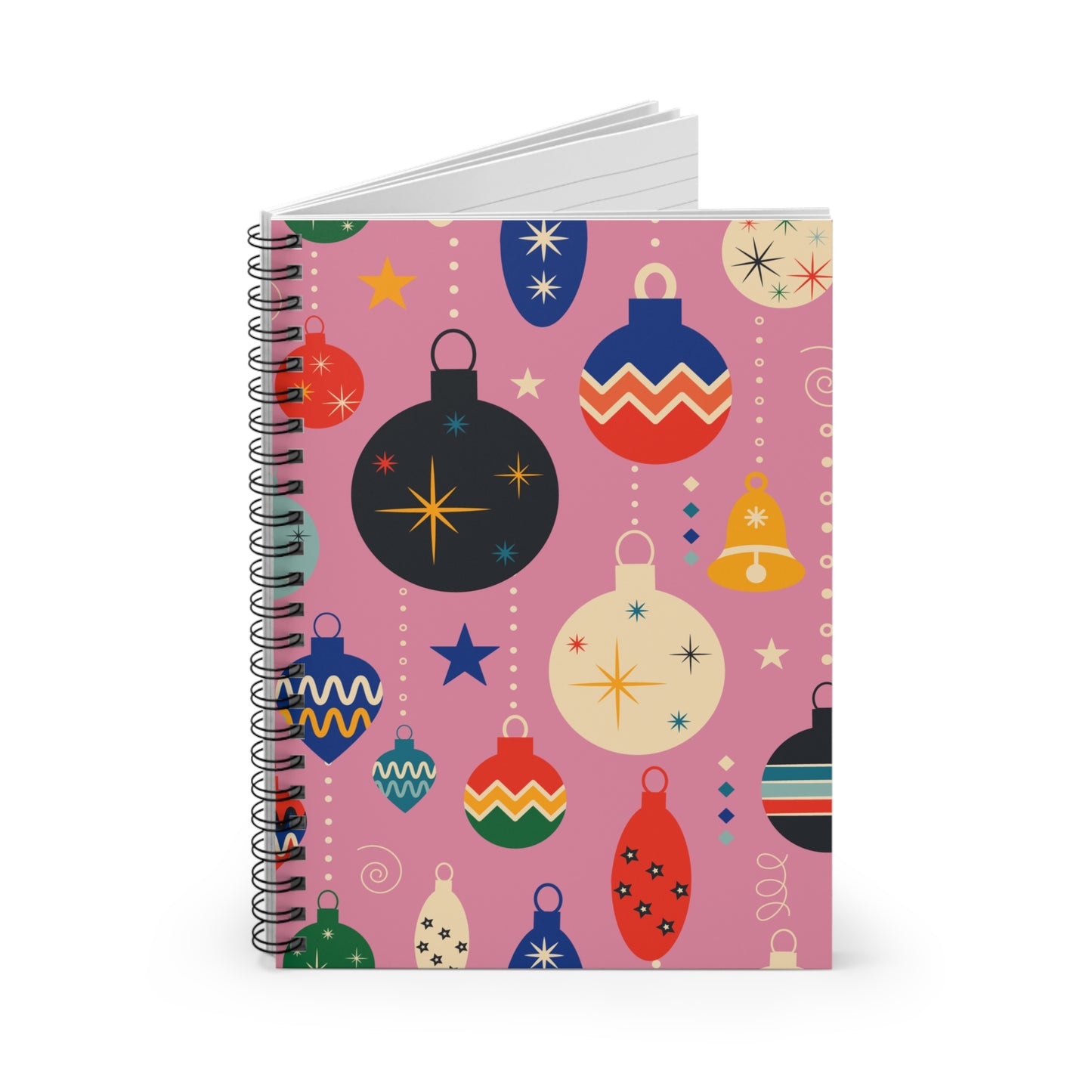 Christmas Ornaments Spiral Notebook