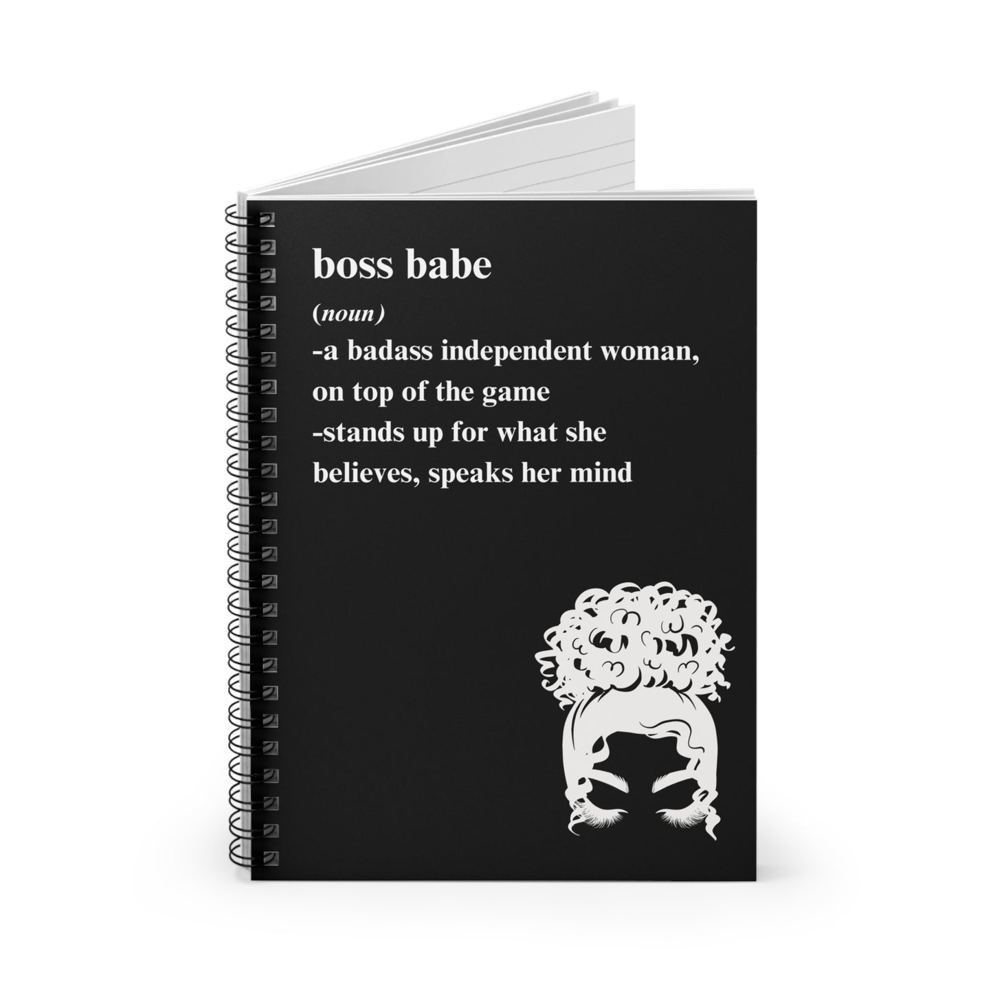 Boss Babe Spiral Notebook - Ruled Line