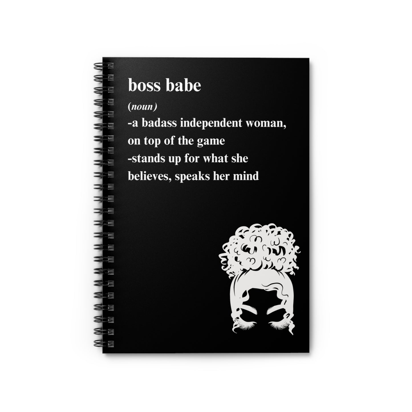 Boss Babe Spiral Notebook - Ruled Line