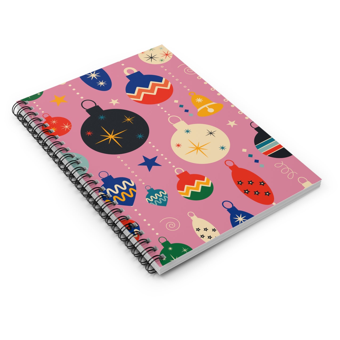 Christmas Ornaments Spiral Notebook