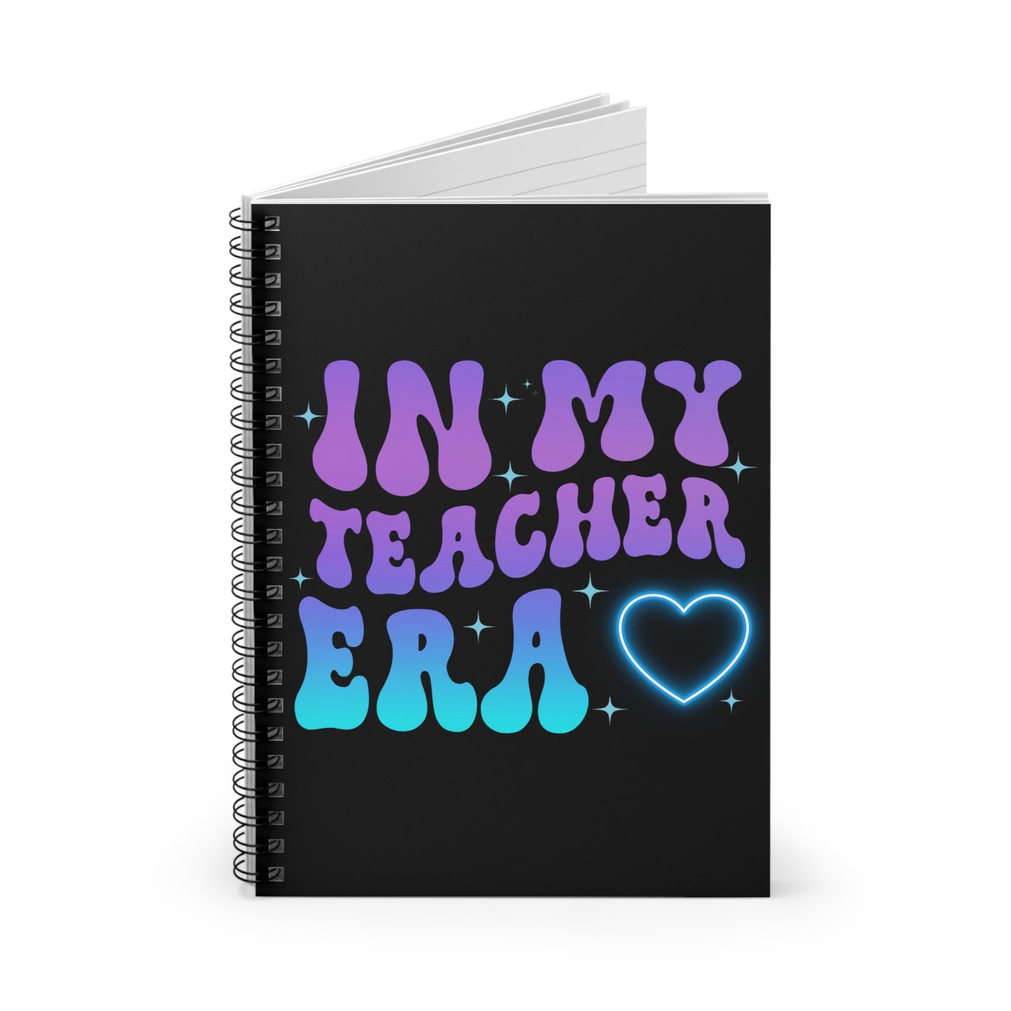 In My Teacher Era - Spiral Notebook - Ruled Line