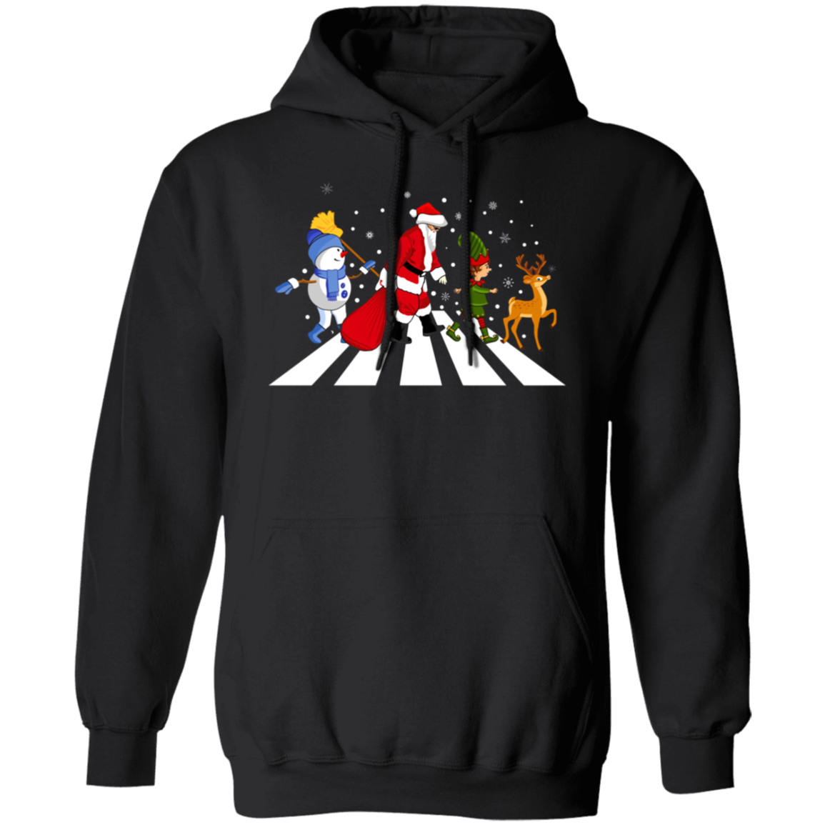 Frosty Santa Elf Rudolph Sweatshirt