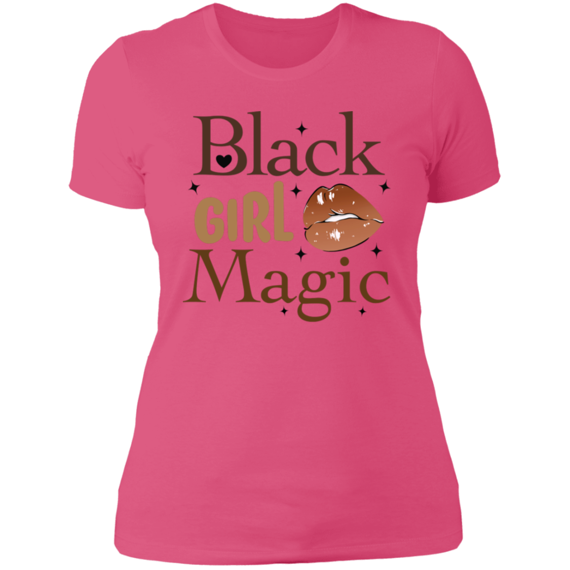 Black Girl Magic Boyfriend Style T-Shirt