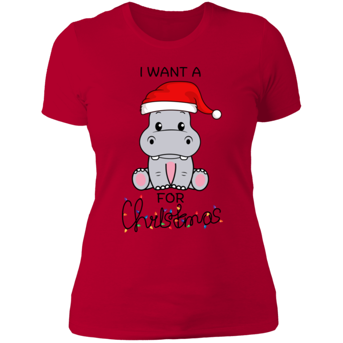 I Want A Hippopotamus For Christmas Shirt