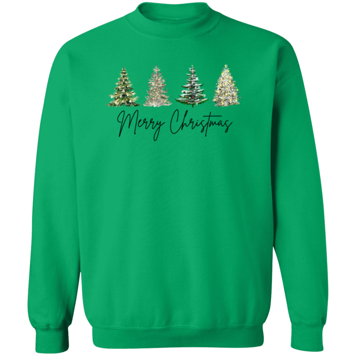 Merry Christmas Tree Sweatshirt