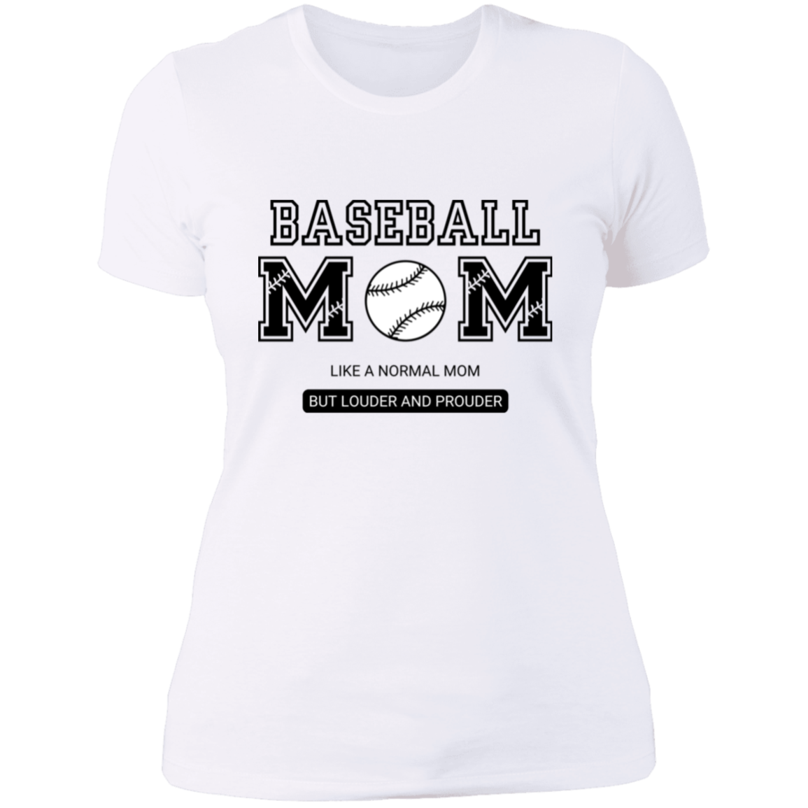 Baseball Mom | Boyfriend Style T-Shirt