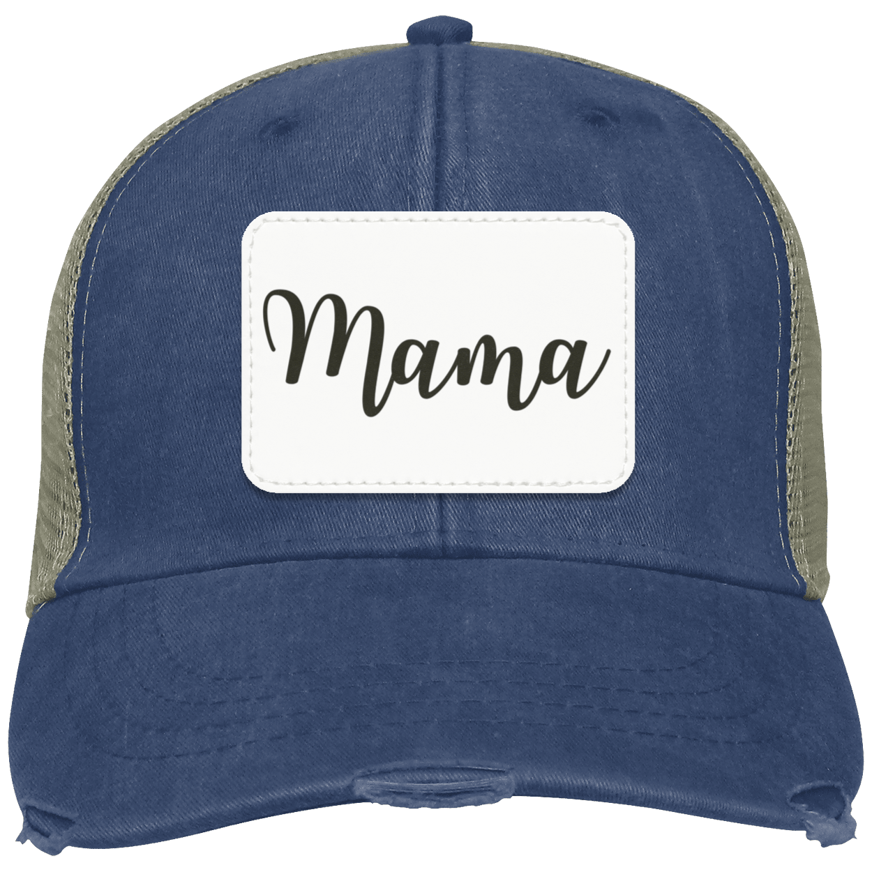 Mama Distressed Cap w/ Patch