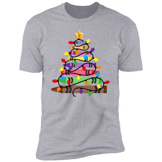 Crayon Christmas Tree Shirt