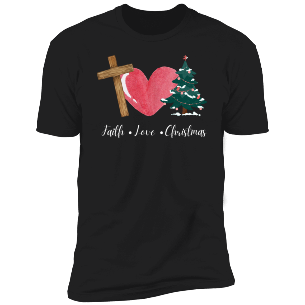 Faith Love Christmas Shirt