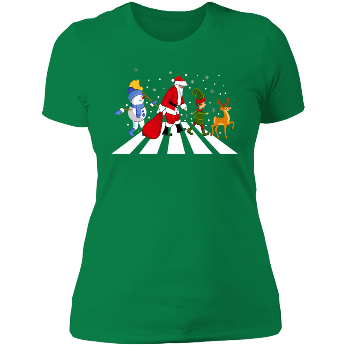 Frosty Santa Elf Rudolph Shirt