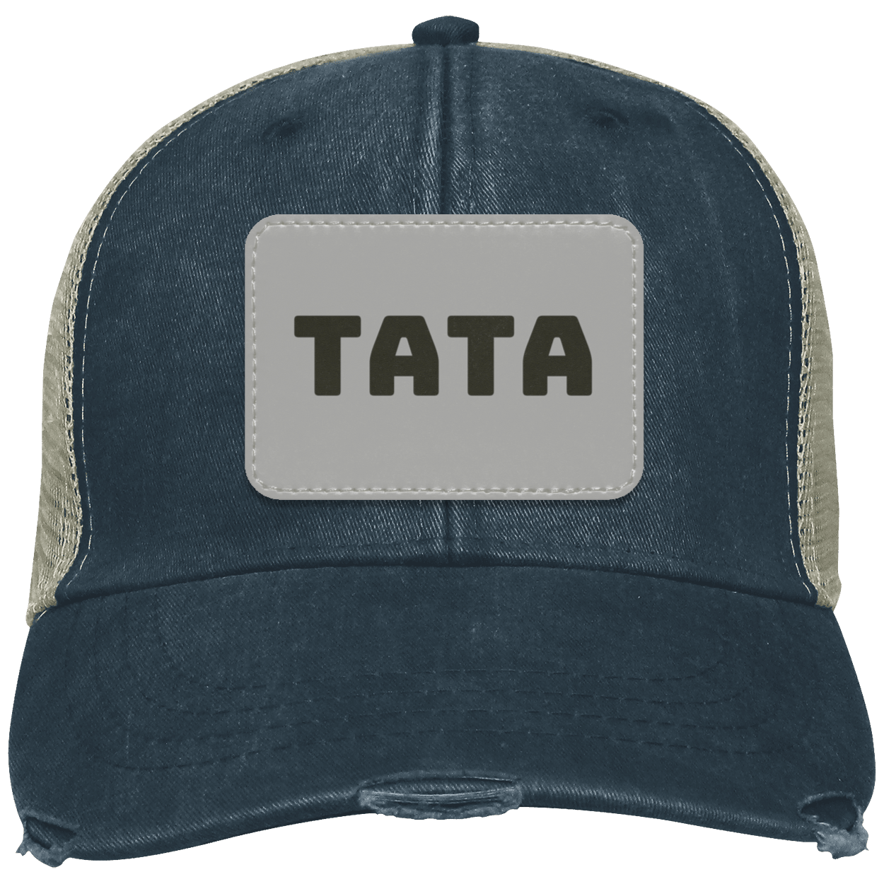 Tata Distressed  Cap w/ Patch