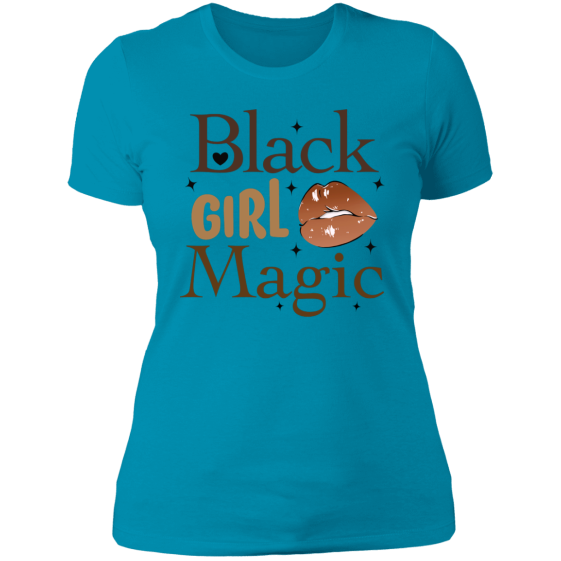 Black Girl Magic Boyfriend Style T-Shirt