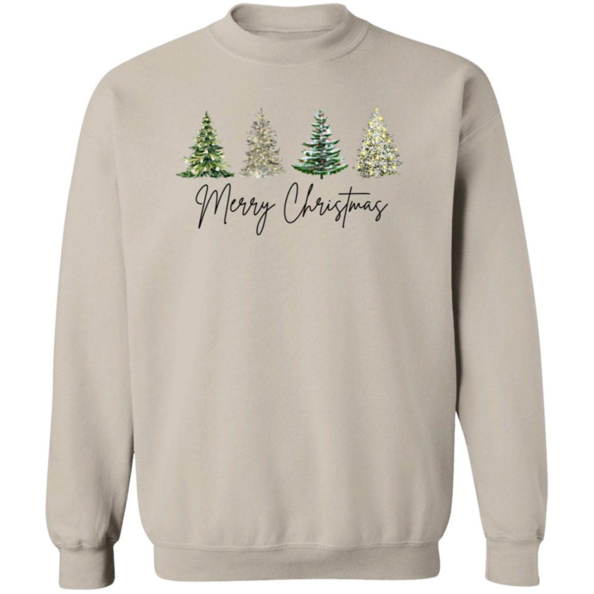 Merry Christmas Tree Sweatshirt