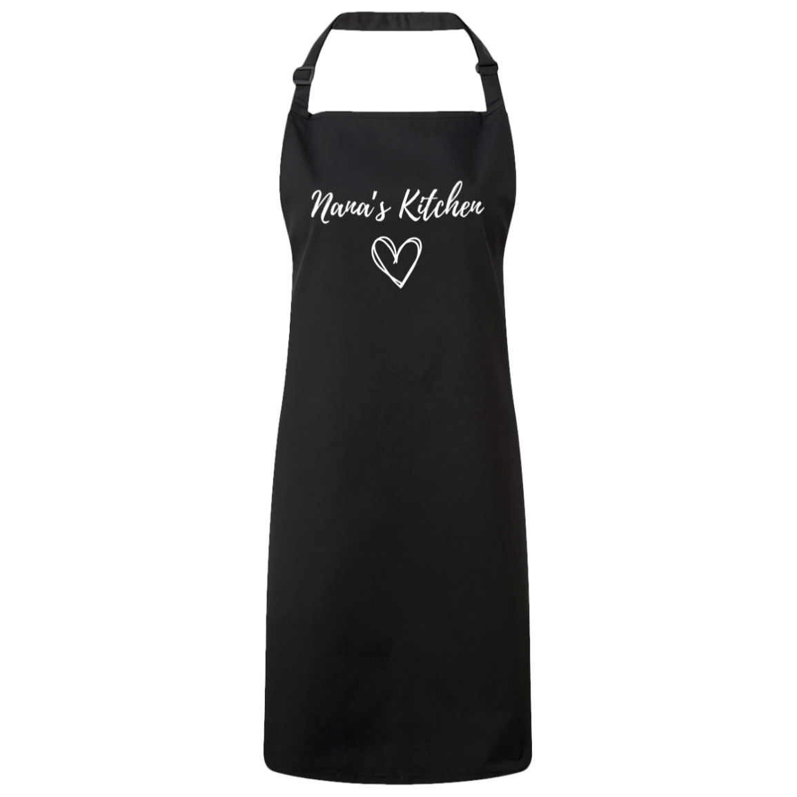 Nana's Kitchen Apron | White Writing