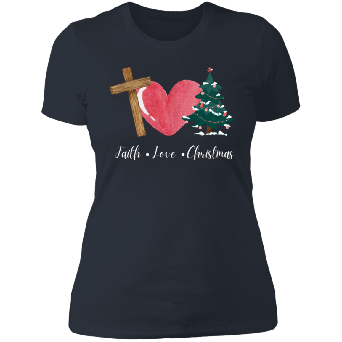 Faith Love Christmas Shirt