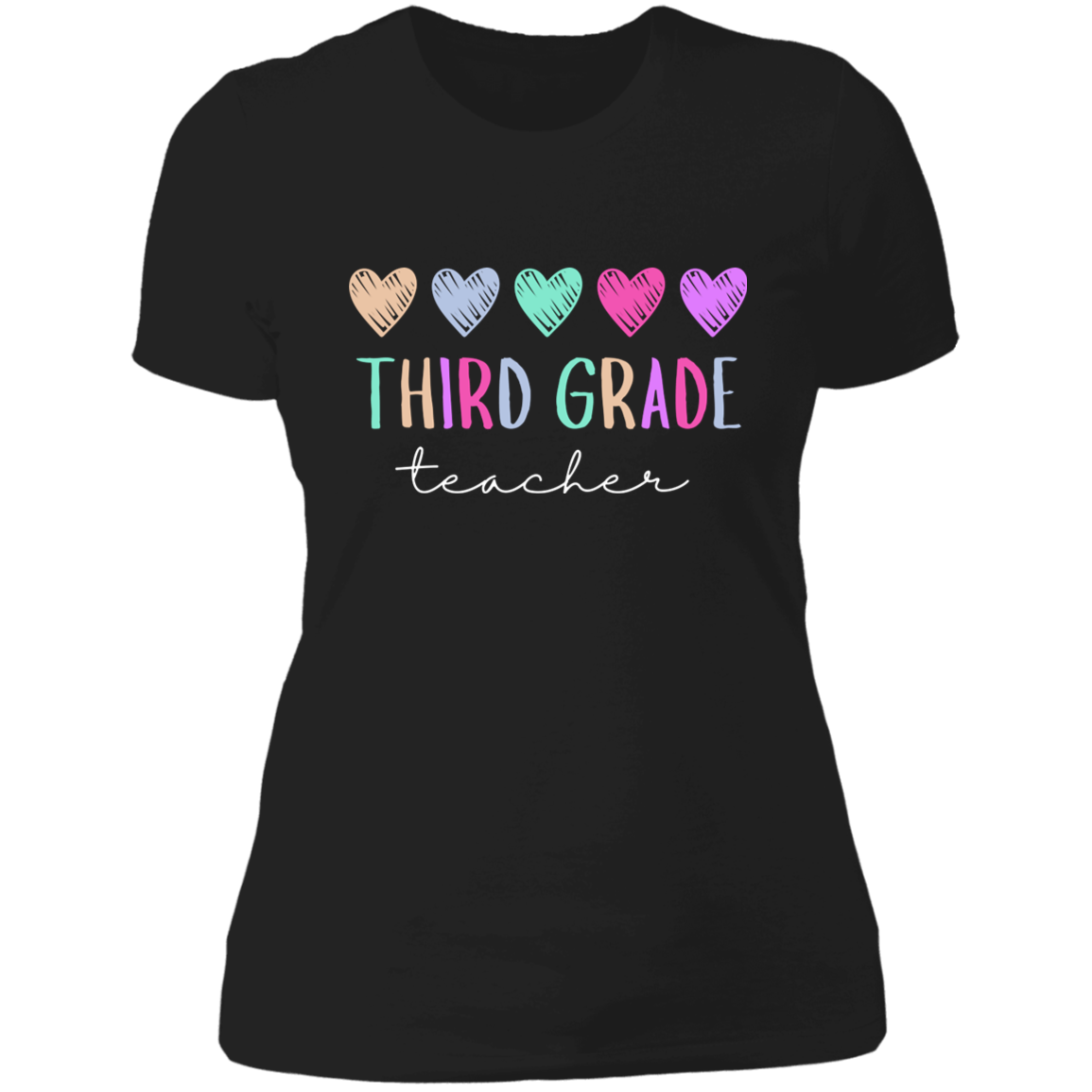 Third Grade Teacher Shirt