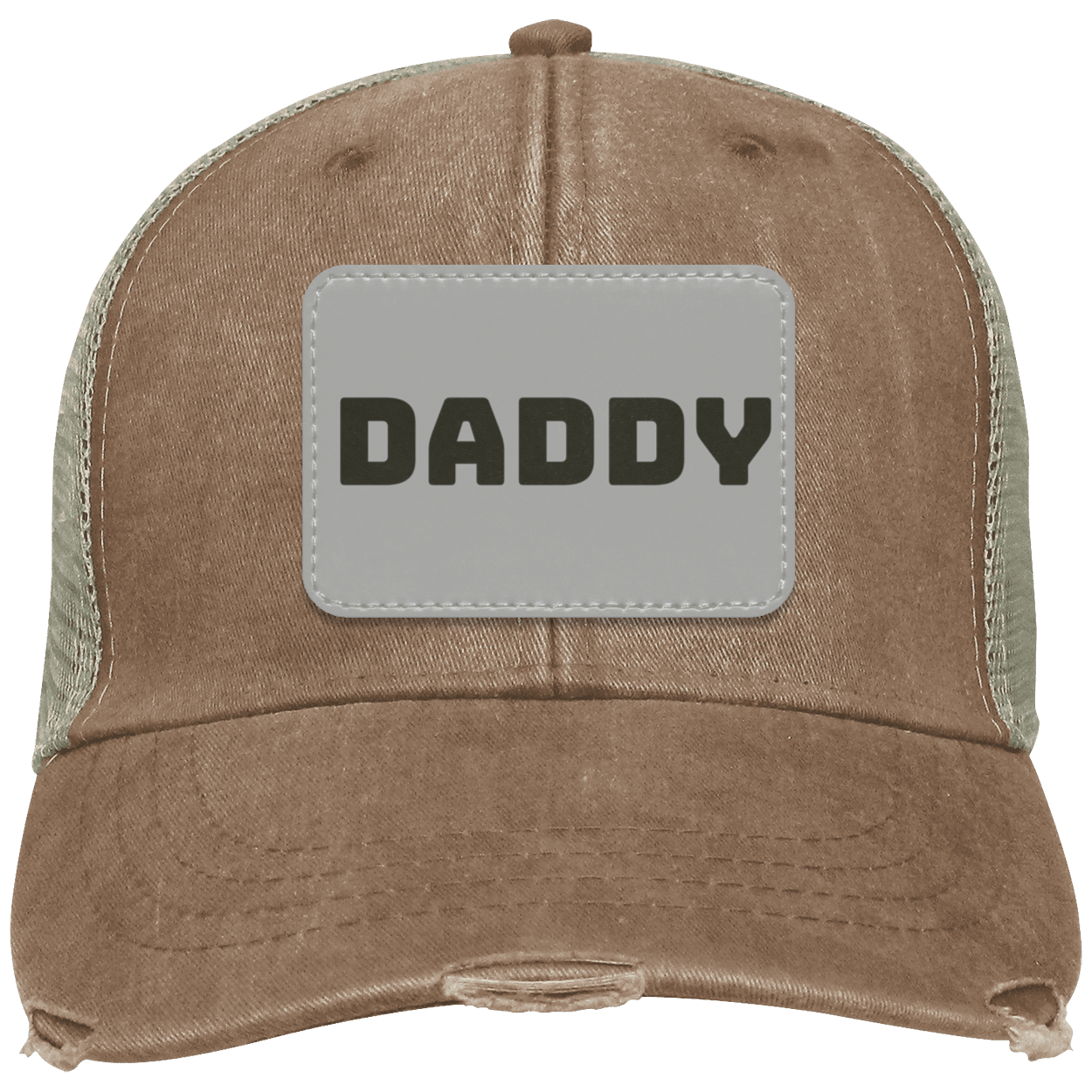 Daddy Distressed Cap w/ Patch