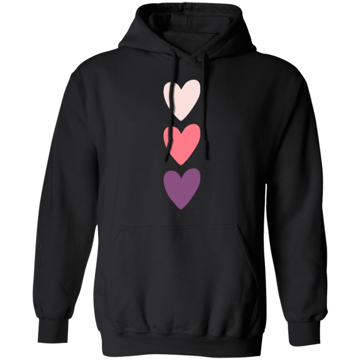 3 Heart Hoodie 2