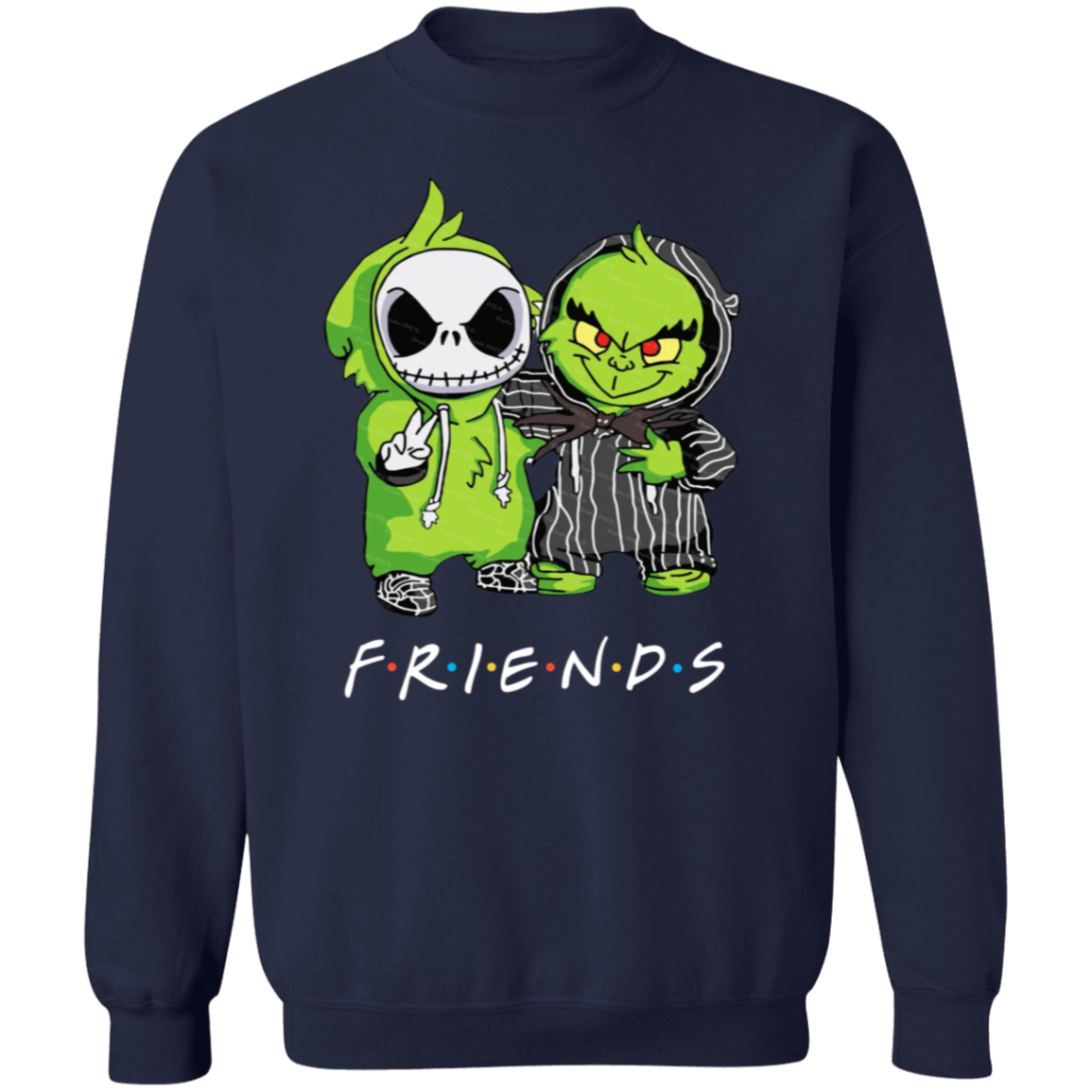 Jack & Friends | Pullover Sweatshirt | White Lettering