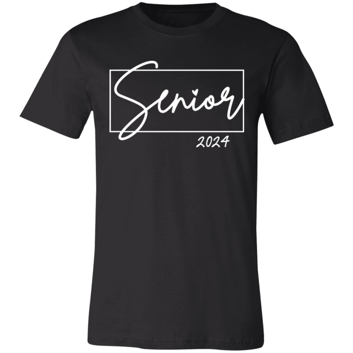 Senior 2024 T-Shirt | Back Senior | Black