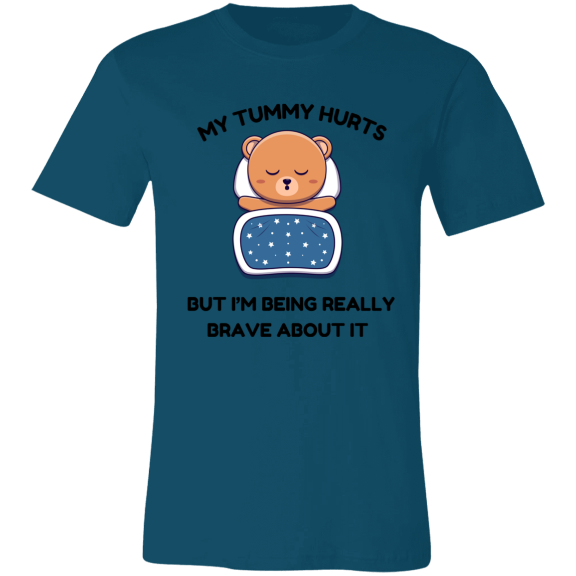 My Tummy Hurts Unisex Bear T-Shirt