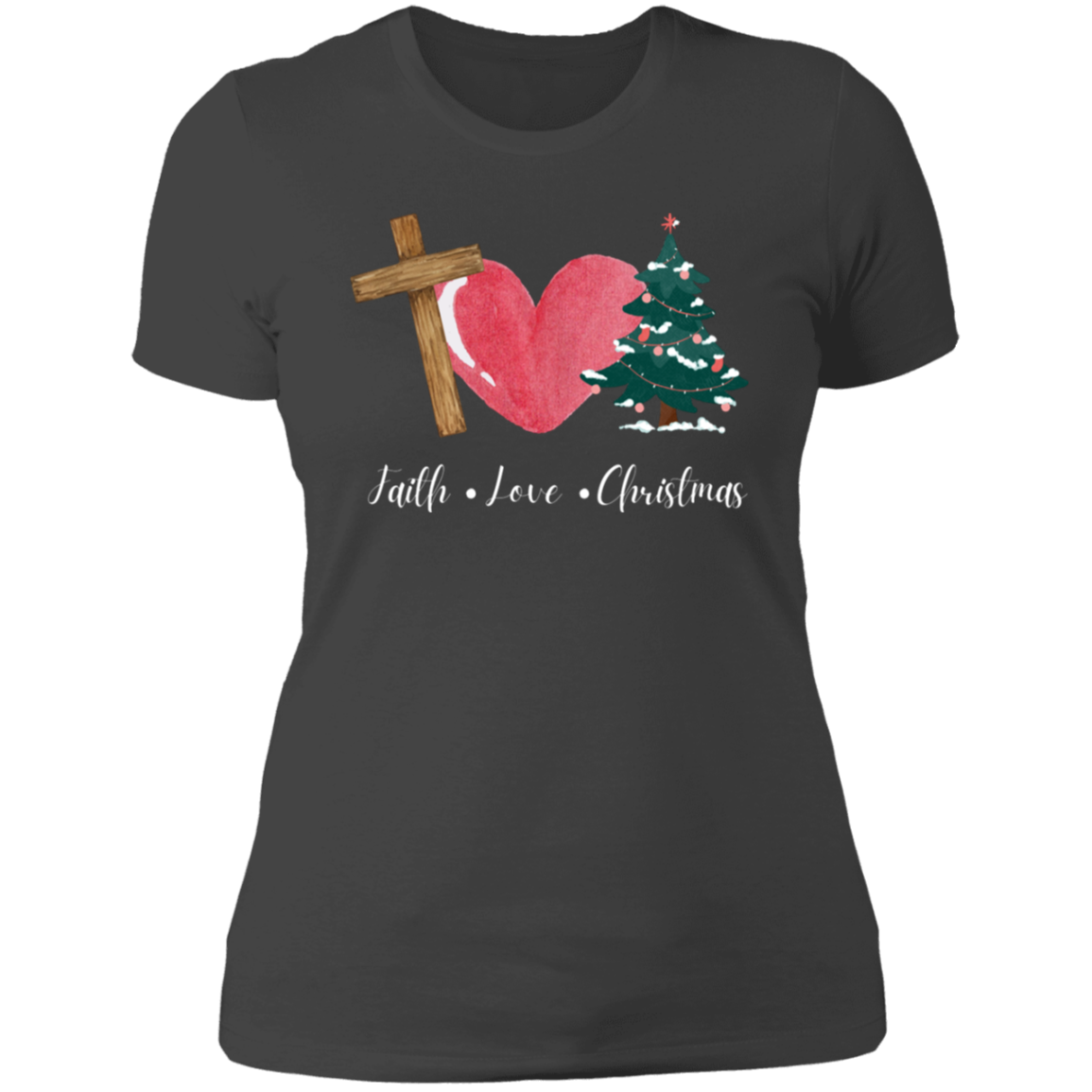 Faith Love Christmas Shirt