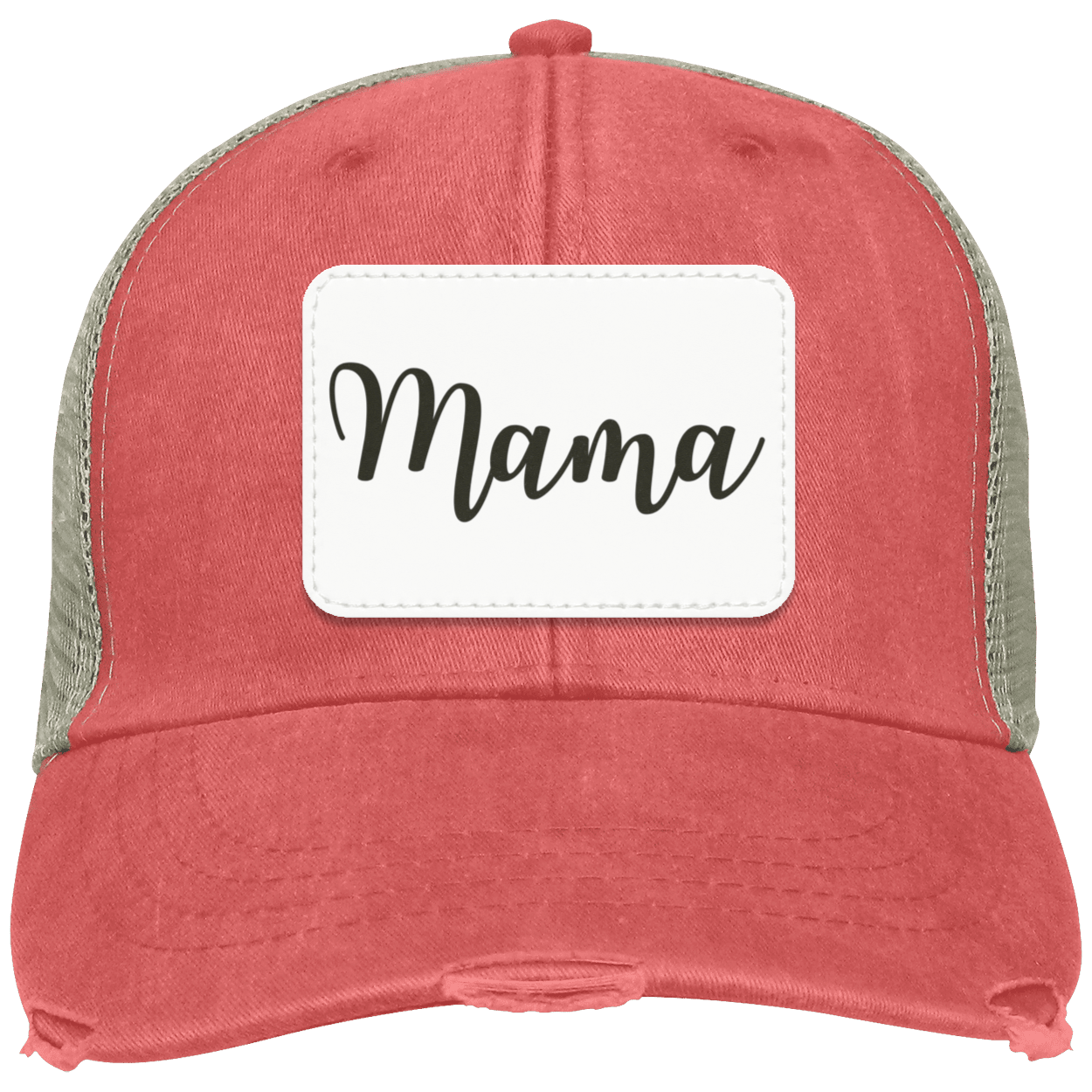 Mama Distressed Cap w/ Patch