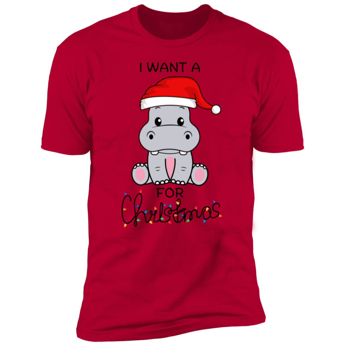 I Want A Hippopotamus For Christmas Shirt