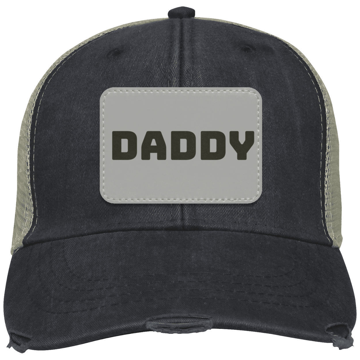 Daddy Distressed Cap w/ Patch