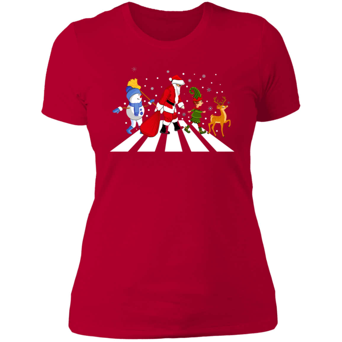 Frosty Santa Elf Rudolph Shirt