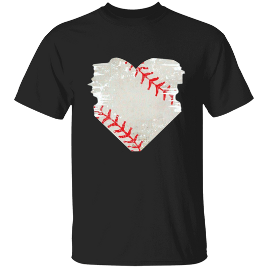 Heart Baseball T-Shirt