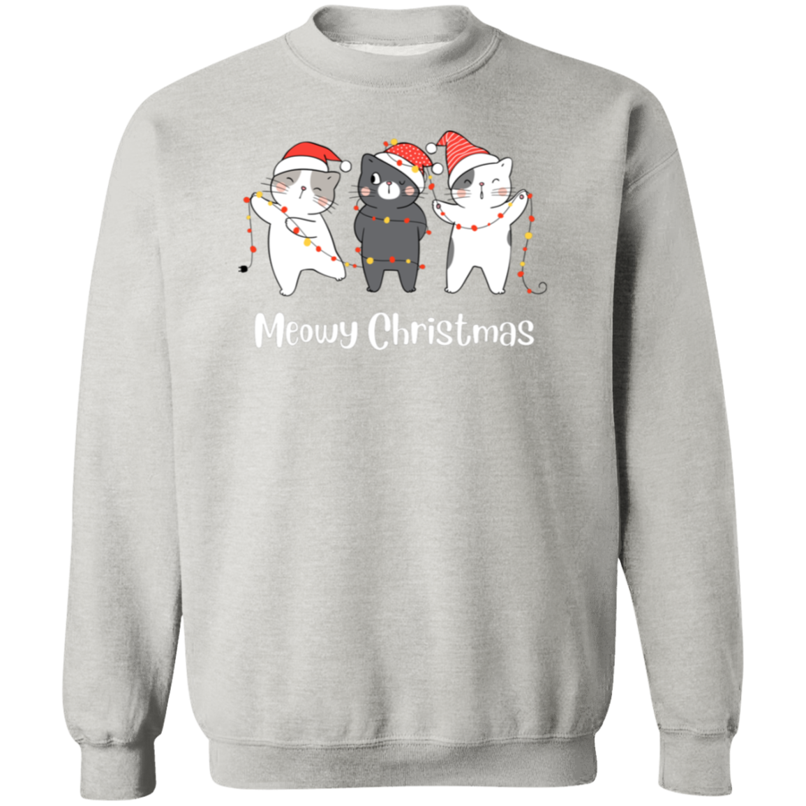 Meowy Christmas Sweatshirt