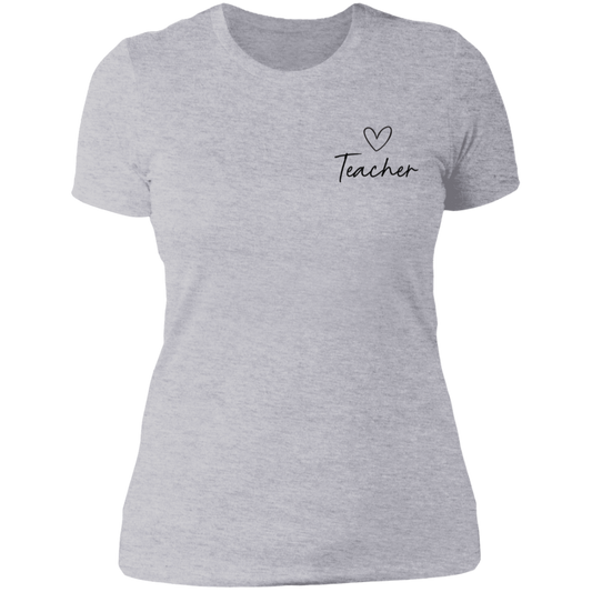 Teacher w/ Heart Women's Shirt