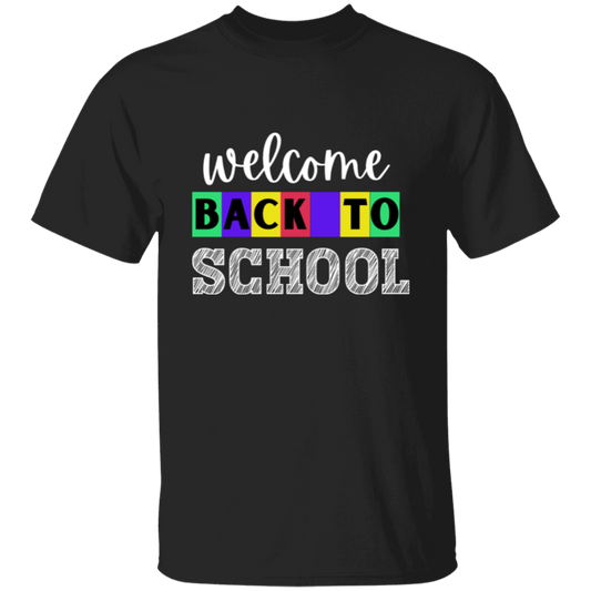 Welcome Back to School T-Shirt (Black)