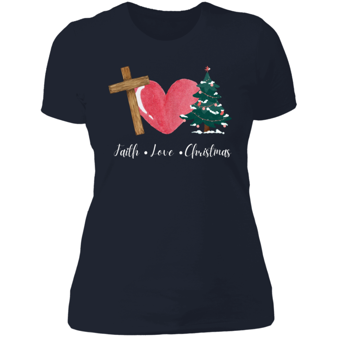 Faith Love Christmas Shirt