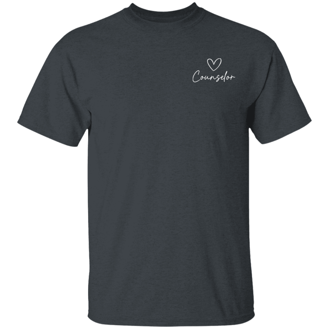 Counselor w/ Heart T-Shirt