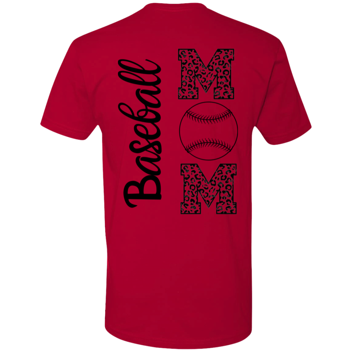 Baseball Mom | Front and Back T-Shirt